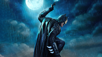 Batman Hunting, batman, superheroes, artist, artwork, digital-art HD wallpaper