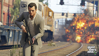Grand Theft Auto 5, Michael, Gaming , GTA anniversary HD wallpaper
