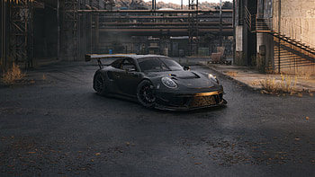 Porsche Gt Warehouse, porsche, cars, behance HD wallpaper