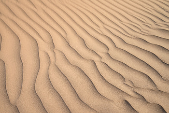 Waves, Sand, Desert, Texture, Textures, Relief HD wallpaper