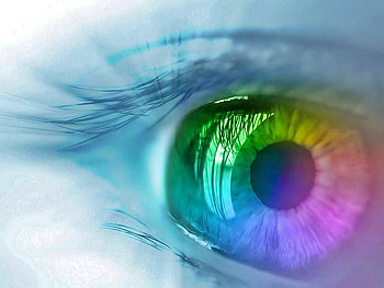 3D eye, colorful, eye, abstract, 3d HD wallpaper