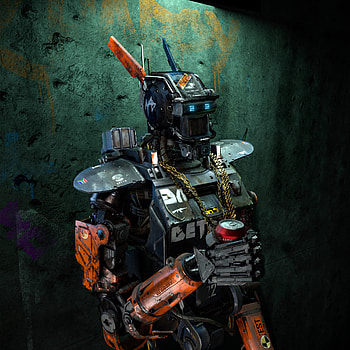 Chappie movie, Daniel Evans' bust, Incredible craftsmanship HD phone wallpaper