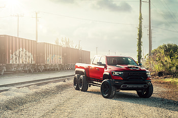 Vossen Deep Lux Ram Force 6x6 , ram, cars, 2022-cars HD wallpaper