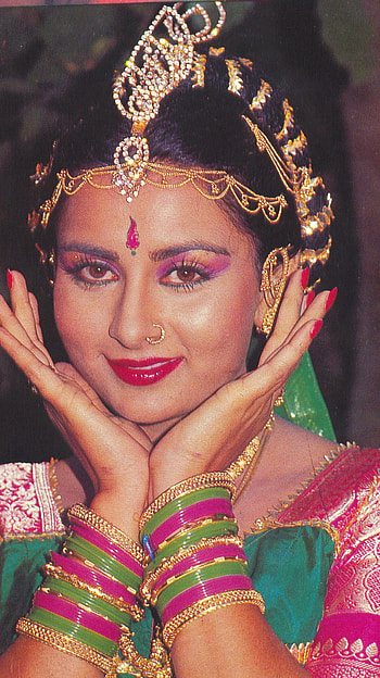 Poonam Dhillon, bollywood actress, retro bollywood HD phone wallpaper