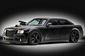2006-Chrysler-300C-SRT8, Mopar, Blown, Black, 2006 HD wallpaper