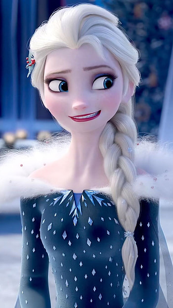 Frozen Elsa, Cartoon HD phone wallpaper