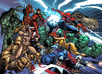 spider-man peter parker marvel comics captain america steven rogers hulk bruce banner deadpool wade HD wallpaper