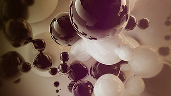 Shine, Light, 3D, Form, Ball, Explosion, Faded HD wallpaper