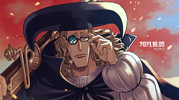 The Sniper Of the Blackbeard Pirates Van Augur, One Piece, Anime HD wallpaper