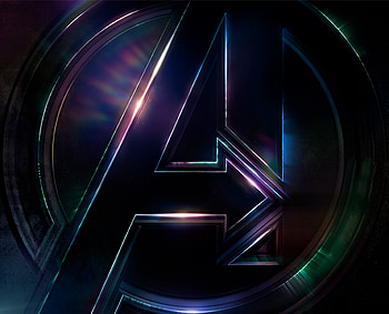 Avengers: infinity war, 2018, movie, logo, dark HD wallpaper