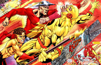 Flash, Reverse Flash, Comics, Bart Allen, Dc Comics, Kid Flash HD wallpaper