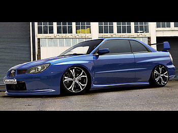 Subaru Impreza Coupe, subaru, tuning HD wallpaper