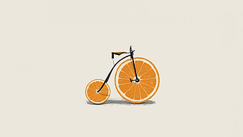 Minimalistic bicycle art, ry, Simple yet impressive HD wallpaper