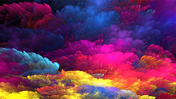 Rainbow splash backgrounds, Colorful splatters, Playful and vibrant, Splashes of color HD wallpaper