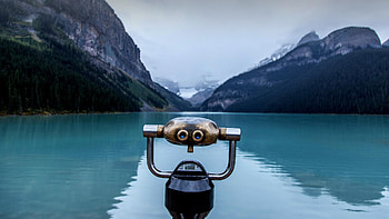Lake Louise, Nature's wonderland, Vibrant colors, -perfect view HD wallpaper