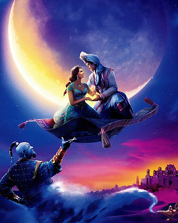 Mena Massoud, Aladdin 2019, Movie poster, Will Smith HD phone wallpaper