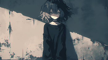 Gothic Emo Anime Girl - Anime, Anime, anime girl, emo, gothic, dark, dark anime, Gothic Anime HD wallpaper