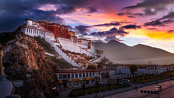 Festive journey, Vibrant celebrations, Cultural exploration, Tibetan traditions HD wallpaper