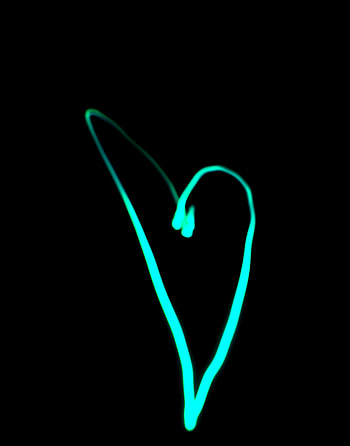 Love, Neon, Black Background, Heart HD phone wallpaper