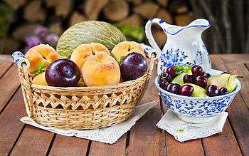 *** Yummy still life ***, basket, fruits, life, still HD wallpaper