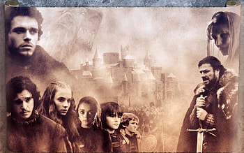 Game of Thrones - The Starks, tv show, Ed, a song of ice and fire, Winterfell, HBO, , , Sansa, westeros, Eddard, GoT, fantastic, Arya, medieval, Bran, game, Robb, entertainment, house, Game of Thrones, Catelyn, essos, Jon Snow, fantasy, show, Stark, thrones, George R R Martin, skyphoenixx1 HD wallpaper