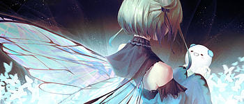 Uruha Rushia – Enchanting Hololive Anime Virtual YouTuber Girl, Uruha Rushia, Anime, Virtual Youtuber, hololive, girl, anime girl HD wallpaper