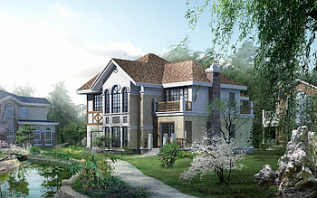 Landscape, Houses, Architecture HD wallpaper