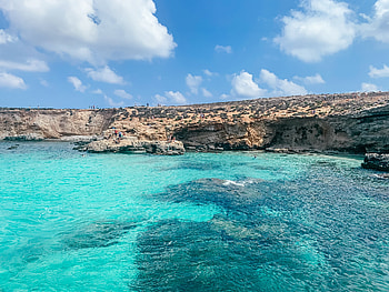 Comino Island, Blue lagoon exploration, Toothbrush travels, Malta adventure HD wallpaper