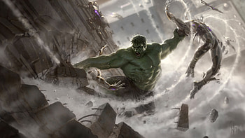 Hulk Avengers Concept Art, hulk, artwork, digital-art HD wallpaper