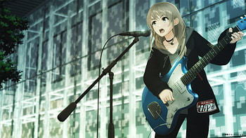 Anime Guitarist Girl | Girls Band Cry Electric Guitar Anime Girl Background, Anime, Girls Band Cry, electric guitar, guitar, anime girl HD wallpaper