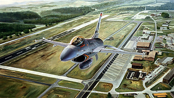 F 16 HD wallpaper
