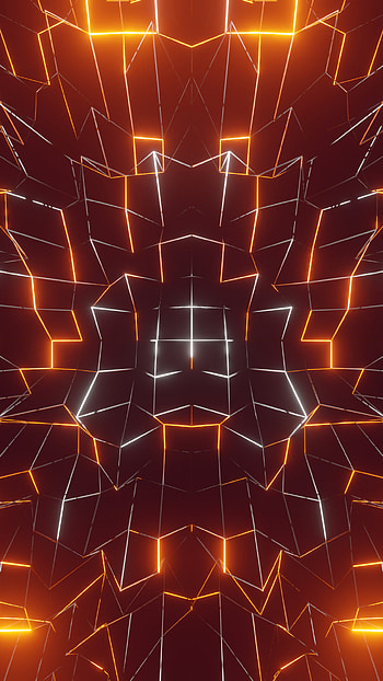 Neon lights, Dark illumination, Glowing art, Nighttime aesthetic HD phone wallpaper