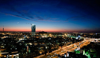 Sunset, night, amazing, city HD wallpaper