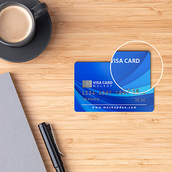 Card mockup, Visa (Card) HD phone wallpaper