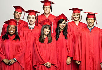 Glee cast, Fan artwork, Creative expressions, Enthusiastic fandom HD wallpaper