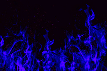 Blue Magic, magic, fire, creepy, dark HD wallpaper