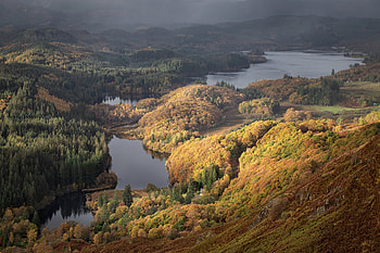 Loch Ard The Trossachs , nature HD wallpaper