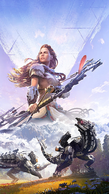 PC game , PlayStation 4 game, Aloy's adventure, Astonishing visuals HD phone wallpaper