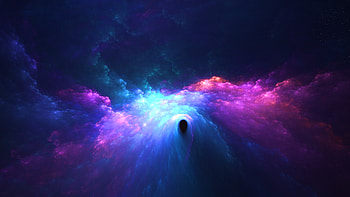 Purple Space Passage, space, digital-universe, artist, artwork, digital-art, deviantart HD wallpaper