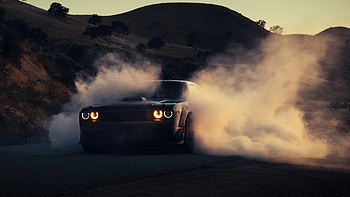 Dodge Challenger Drifting In Style, dodge-challenger, cars HD wallpaper