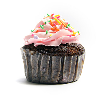 cupcake color, sweet, choc, pink, cupcake, colour, cake HD wallpaper