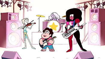 Steven Universe, Pearl (Steven Universe), Tv Show, Amethyst (Steven Universe), Garnet (Steven Universe), Steven (Steven Universe) HD wallpaper