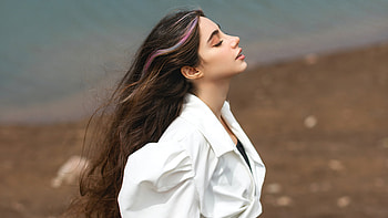 Girl Hairs Colorful Streaks , girls, model HD wallpaper