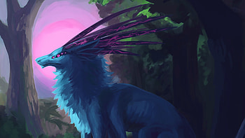 Creature From Another Planet, creature, artist, artwork, digital-art, deviantart HD wallpaper