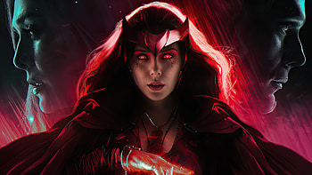 Elizabeth Olsen As Scarlet Witch In Wanda Vision , wanda-vision, tv-shows, wanda-maximoff, artstation HD wallpaper