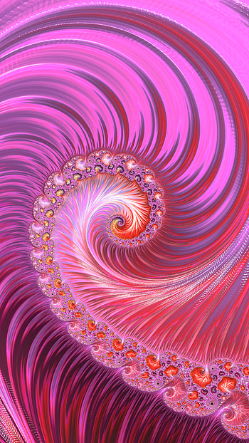 Fractal Art Trippy Psychedelic Background for Smart, pink, colors, psychedelic, trippy, Abstract, fractal HD phone wallpaper