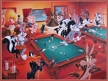 Looney Tunes, Tasmanian Devil (Looney Tunes), Tv Show, Bugs Bunny, Daffy Duck, Porky Pig, Tweety, Wile E Coyote, Yosemite Sam HD wallpaper