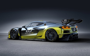 2024, Chevrolet Corvette Z06 GT3R, , rear view, exterior, race car, tuning Corvette Z06, racing Corvette Z06, American sports cars, Chevrolet HD wallpaper