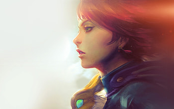 Nausicaa Of The Valley Of The Wind, anime, artist, artwork, digital-art, deviantart HD wallpaper