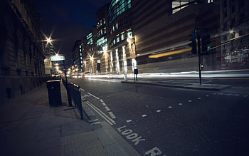 Urban Lights, night, city, nighttime, city at night, big city night, big city HD wallpaper